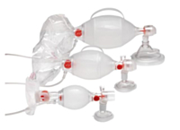 Ambu SPUR II Volwassene met patiëntventiel, drukbegrenzingsventiel 40cm H²O, zuurstofreservoir, disposable masker mt 5